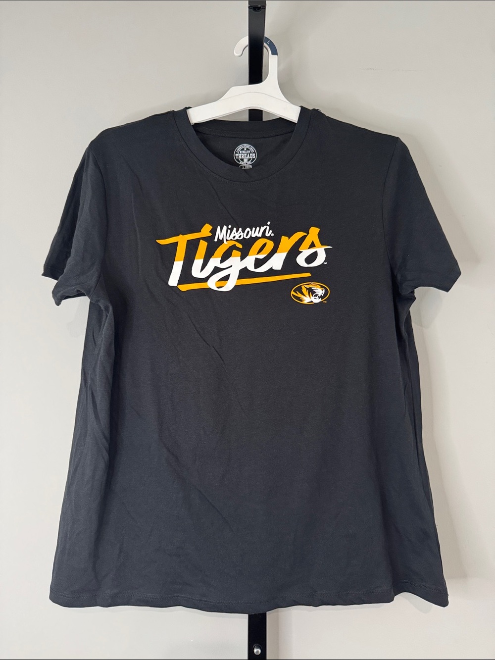 Rivalry Threads Black Missouri Tigers Tee Women’s Large L (12/14) New NWT